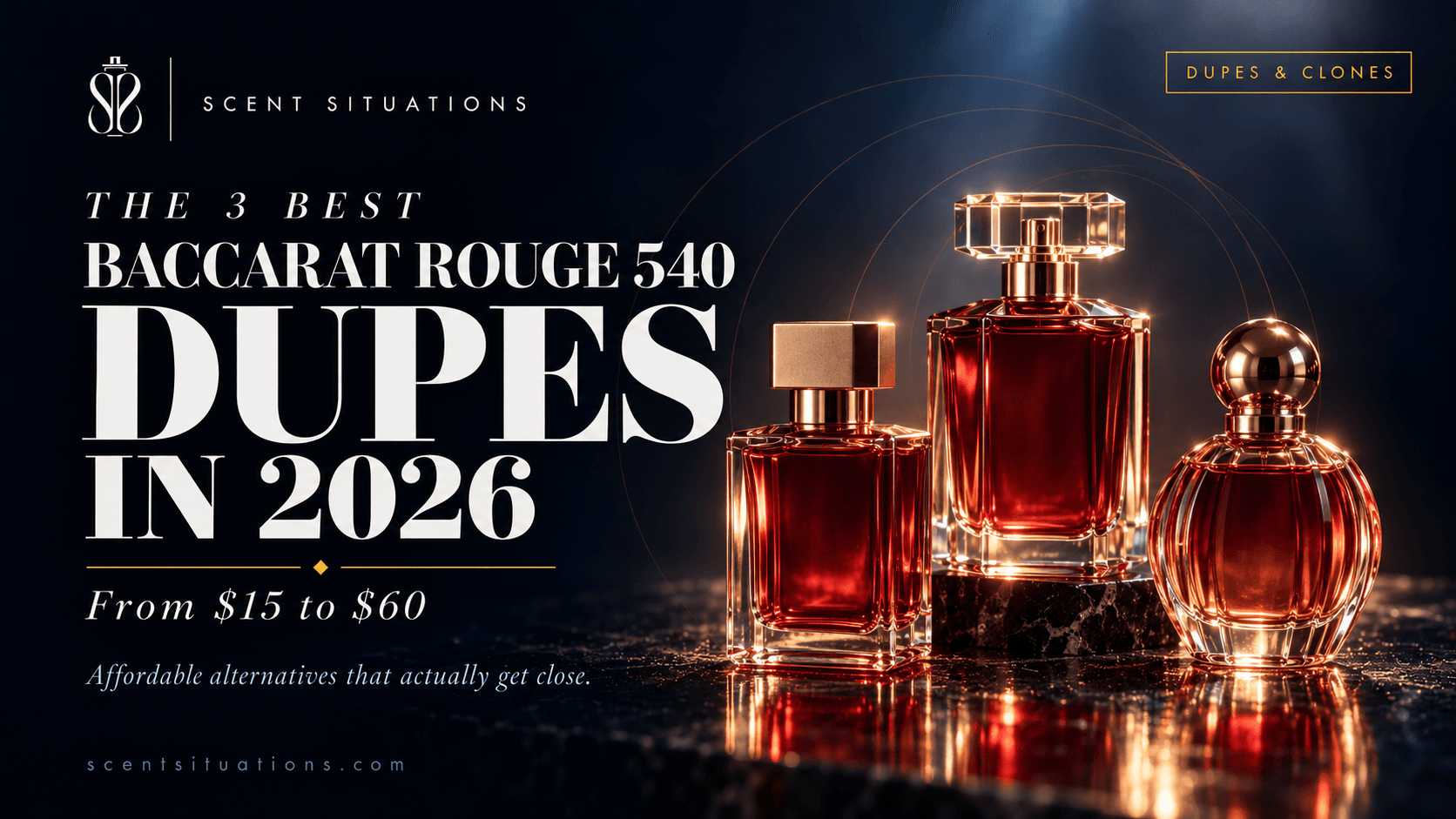 The 3 best Baccarat Rouge 540 dupes in 2026 — Scent Situations cover