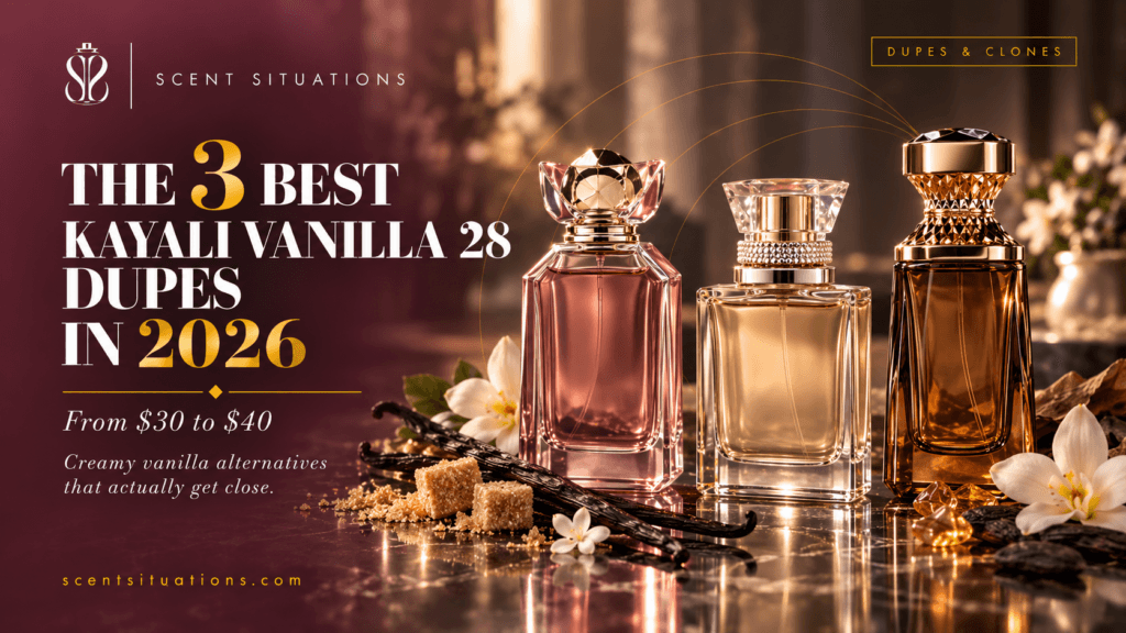 The 3 best dupes for Kayali Vanilla 28 — Scent Situations cover